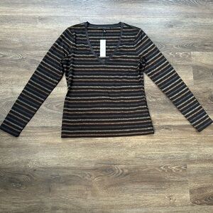 White House Black Market Long Sleeve Layering Tee